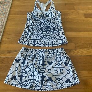 Tankini with swim skirt NWOT size S
